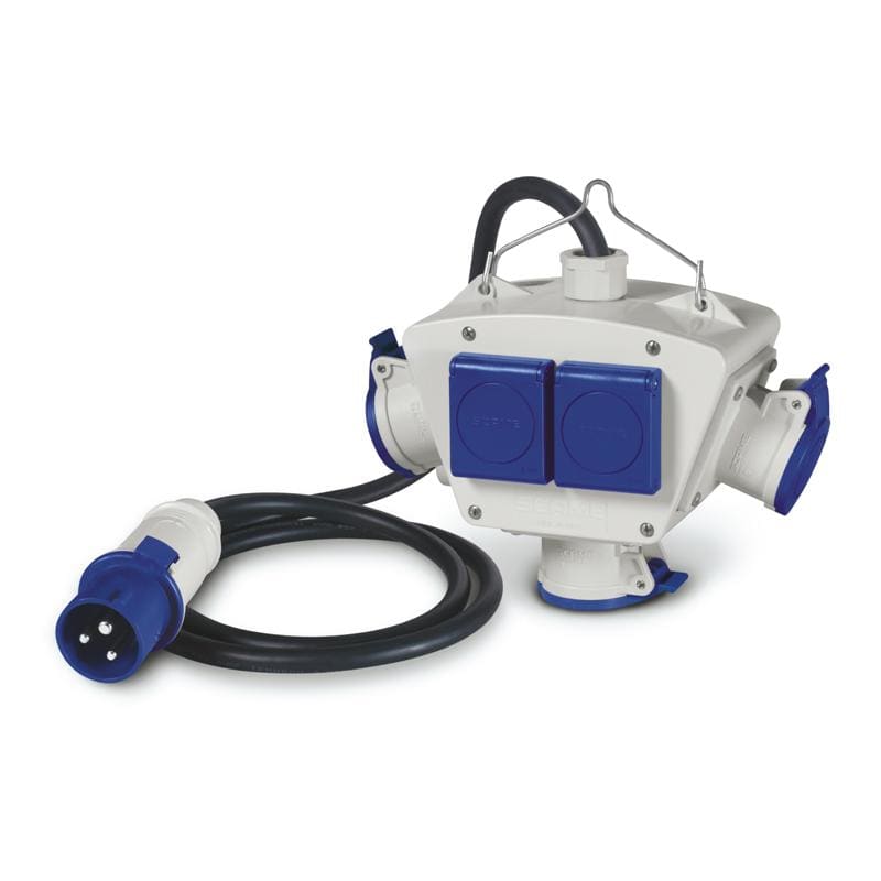 SCAME PARRE S.P.A. - SCA602.5005-360 ADATTATORE 5 PRESE C/CAVO IP44