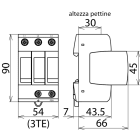 DEHN ITALIA SPA - DEH952302 SPD T2 3P 600V DG M WE 600