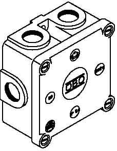 OBO BETTERMANN - OBO2001632 B 9 B M SCATOLA DI DERIVAZIONE