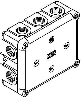 OBO BETTERMANN - OBO2002329 B 11 M 5 SCATOLA DI DERIVAZIONE CON MORS
