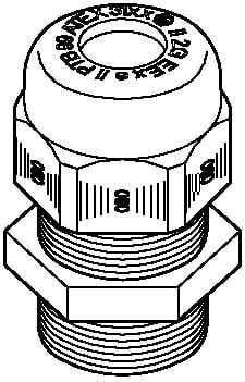 OBO BETTERMANN - OBO2050315 VTEC EX M16 SW PRESSACAVO AMBIENTE EX CU