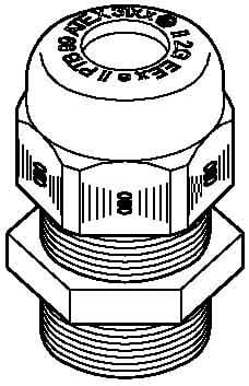 OBO BETTERMANN - OBO2050366 VTEC EX M40 SW PRESSACAVO AMBIENTE EX CU