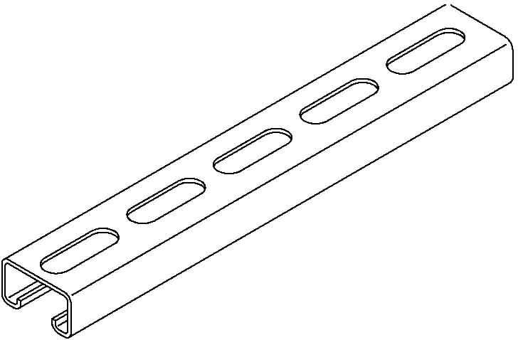 OBO BETTERMANN - OBO1121979 MS4022P2000FT PROFILATO FORATO, LARGHEZZ