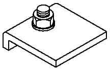 OBO BETTERMANN - OBO6354114 KL1 15 S FT LINGUETTA DI FISSAGGIO PER S