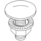 OBO BETTERMANN - OBO6406907 FRSB 6X30 F BULLONE CON TESTA TONDA