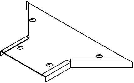 OBO BETTERMANN - OBO7131356 DFAA 400 DD COPERCHIO DERIVAZIONE LATERA