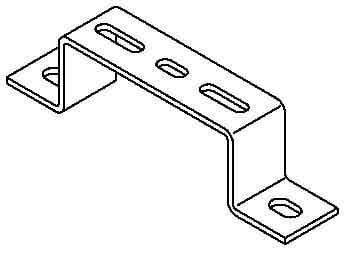 OBO BETTERMANN - OBO6015530 DBL 50 300 FS STAFFA DISTANZIATRICE