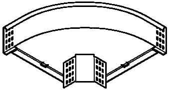 OBO BETTERMANN - OBO7001916 RB 90 120 FS CURVA A 90? ORIZZ., CON MOR