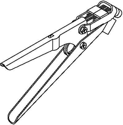 OBO BETTERMANN - OBO6498019 575 PINZA PER NASTRO DI FISSAGGIO