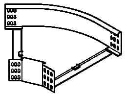 OBO BETTERMANN - OBO7067313 RB 45 830 FT CURVA A 45? ORIZZ., CON MOR