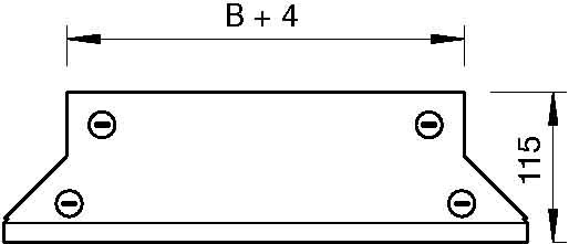 OBO BETTERMANN - OBO7128436 DFAA 150 FS COPERCHIO DERIVAZIONE LATERA