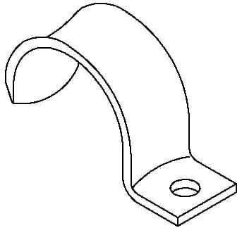 OBO BETTERMANN - OBO1043102 WN 7855 A 6 FASCETTA DI FISSAGGIO AD UNA