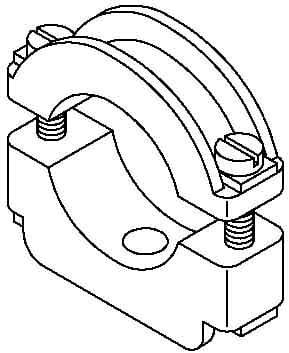 OBO BETTERMANN - OBO2157179 3015 17 LGR FASCETTA PER FULMINI ISO CON