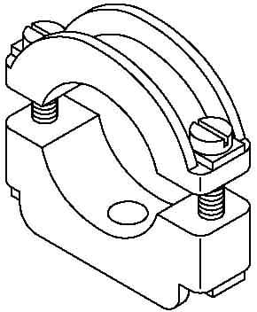 OBO BETTERMANN - OBO2157241 3015 24 LGR FASCETTA PER FULMINI ISO CON
