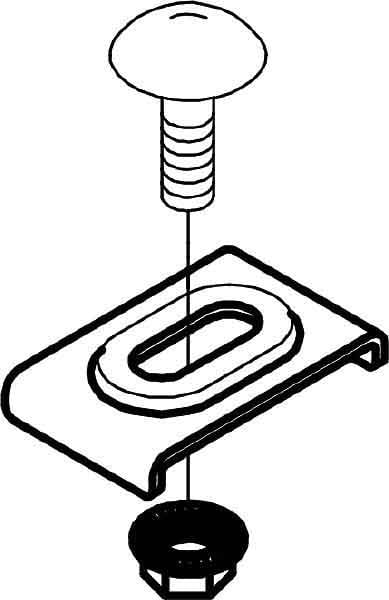 OBO BETTERMANN - OBO6017037 GKT 38 G DISPOSITIVO DI FISSAGGIO PER MO