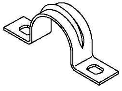 OBO BETTERMANN - OBO1018140 605 14 G FASCETTA DI FISSAGGIO A DUE LIN