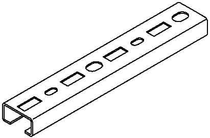 OBO BETTERMANN - OBO1104454 CMS3518P2000FS PROFILATO FORATO, LARGHEZ