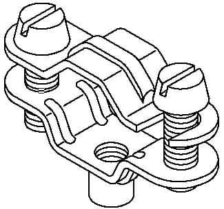 OBO BETTERMANN - OBO1380427 2072 M6 G COLLARE DISTANZIATORE CON ATTA