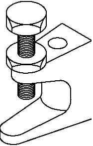 OBO BETTERMANN - OBO1488082 FL2-G M10 TG STAFFA CON FILETTATURA INTE