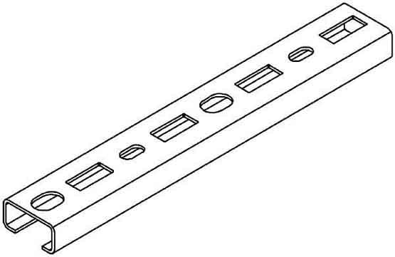 OBO BETTERMANN - OBO1109863 CM3015P1000FT PROFILATO FORATO, LARGH. A