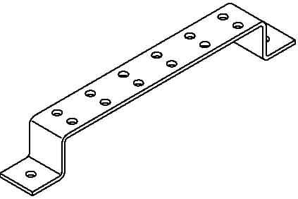 OBO BETTERMANN - OBO5016045 1805 6 FT PIASTRA EQUIPOTENZIALE 12 FORI
