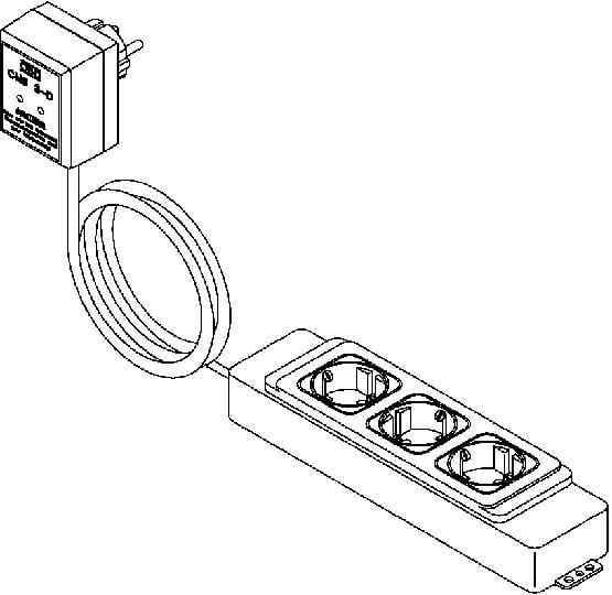 OBO BETTERMANN OBO5092701 CNS 3-D-D LIMITATORE SOVRATENSIONE