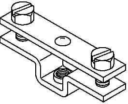 OBO BETTERMANN - OBO5032245 831 40 M6 SUPPORTO PER BANDELLA CON FORO