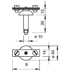 OBO BETTERMANN - OBO5028043 710 40 DISTANZIATORE