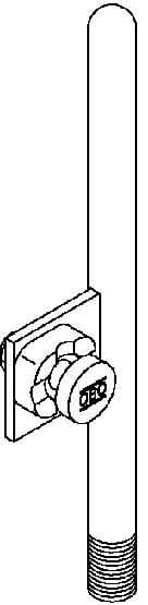 OBO BETTERMANN - OBO5402808 101 A-L100 ASTA DI CAPTAZIONE ADDUZIONE