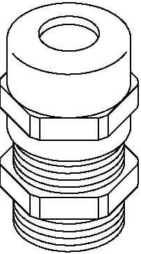 OBO BETTERMANN - OBO2085631 V-TEC PG13 MS PRESSACAVO
