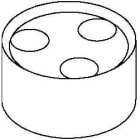 OBO BETTERMANN - OBO2029642 107 C V 16 3X6 INSERTO MULTI-TENUTA