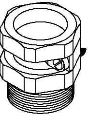 OBO BETTERMANN - OBO2023121 107 Z PG13.5 PA BULLONE CON DADO CON SCA