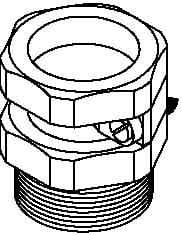 OBO BETTERMANN - OBO2023296 107 Z PG29 PA BULLONE CON DADO CON SCARI