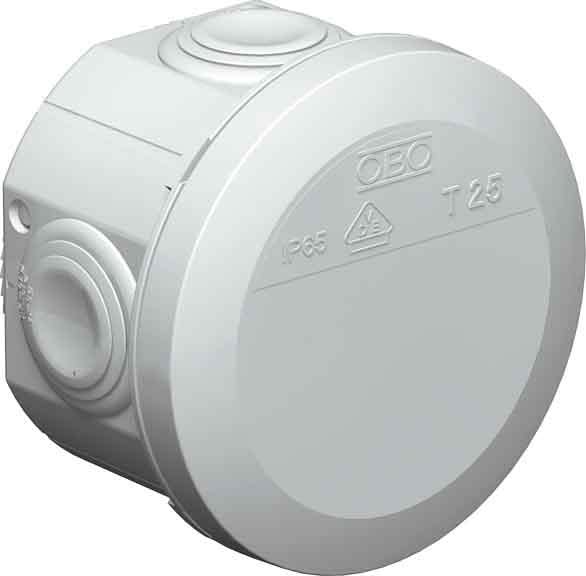 OBO BETTERMANN - OBO2007029 T 25 SCATOLA DI DERIVAZIONE CON PASSACAV