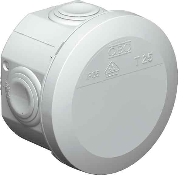 OBO BETTERMANN - OBO2007029 T 25 SCATOLA DI DERIVAZIONE CON PASSACAV