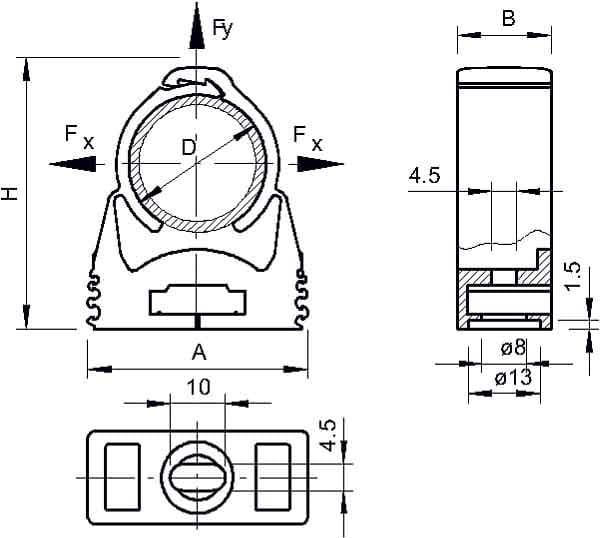 OBO BETTERMANN - OBO2146053 SQ-10 LGR GAFFETTA STARQUICK