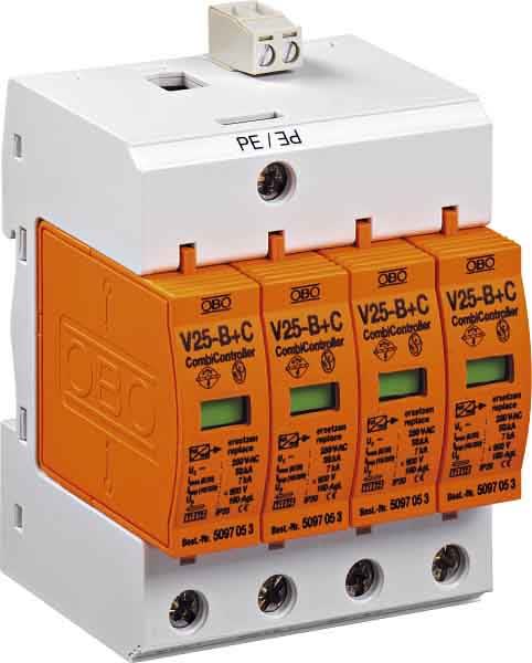 OBO BETTERMANN - OBO5094493 V25-B+C 4-FS280 LIMITATORE TIPO 1+2 4 PO