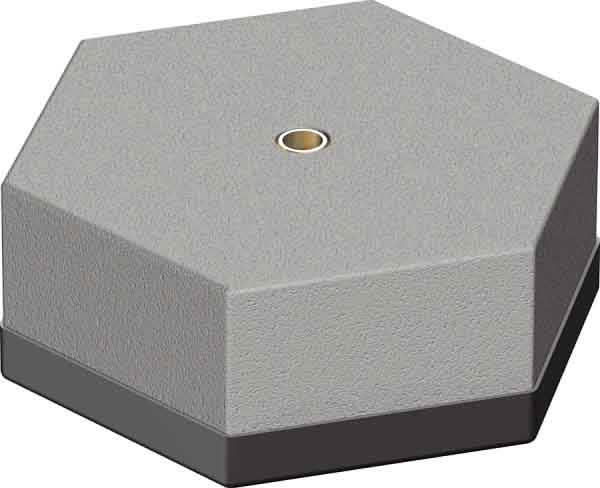 OBO BETTERMANN - OBO5402891 101 ST BASE IN CEMENTO CON FILETTATURA