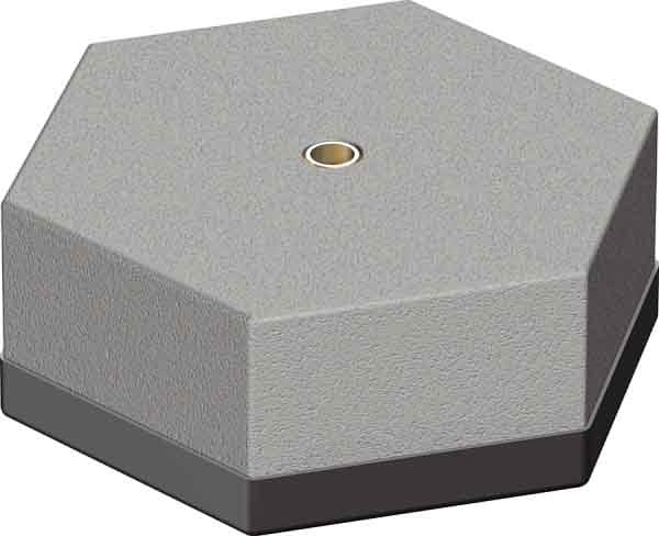 OBO BETTERMANN - OBO5402891 101 ST BASE IN CEMENTO CON FILETTATURA