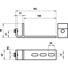 OBO BETTERMANN - OBO6003888 BFK 166 58 20 FT DISPOSITIVO FISSAGGIO