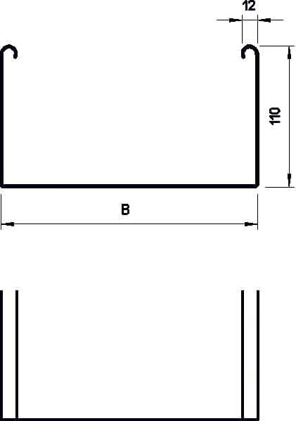 OBO BETTERMANN - OBO6063438 SKSU 120 FS PASSERELLA PORTACAVI SKSU NO