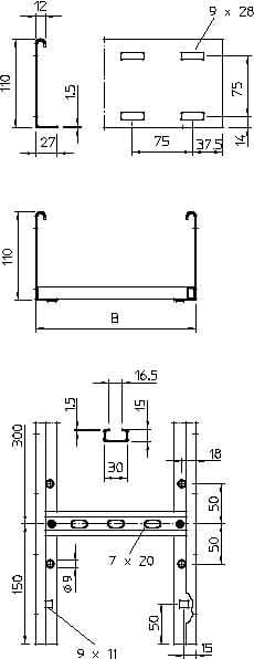 OBO BETTERMANN - OBO6216477 LG 116 VS 6 FT PASSERELLA FORATO, CON PI