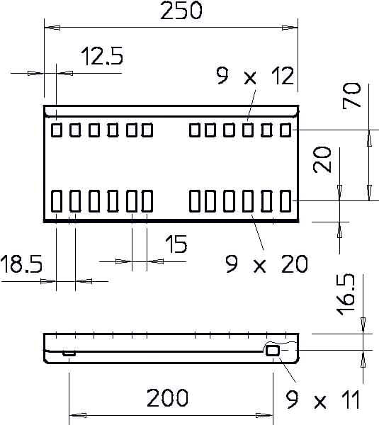 OBO BETTERMANN - OBO6216548 LVG 110 FT GIUNTO LONGITUDINALE PER PASS