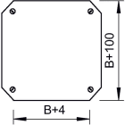 OBO BETTERMANN - OBO7128614 DFK 100 FS COPERCHIO, INCROCIO