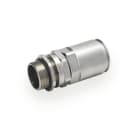 COSMEC - CSM6111P25M321521 Raccordo pressacavo a innesto rapido, tubo diam. 25mm, filetto M32, serraggio 15-21 mm, IP68