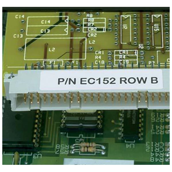 PANDUIT - PANC261X035Y1J COMPLABEL,2.61 WX.35 H,WHITE,PK1000