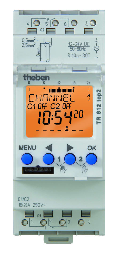 THEBEN S.R.L. - THE6124100 TR 612 TOP2 12-24V DC/AC