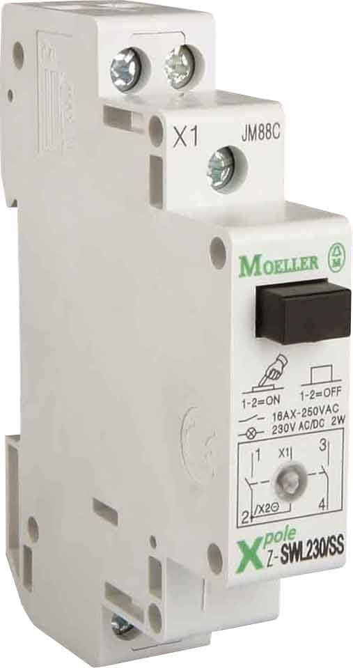 EATON MANIFACTURING - EAO276306 Z-SWL230/SS INT.16A 2NA LED 110-240V AC/