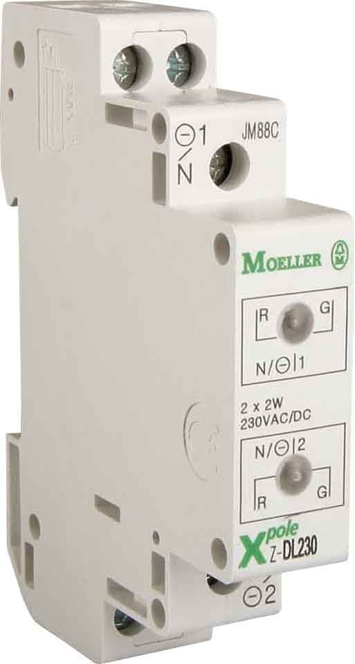 EATON MANIFACTURING - EAO284927 Z-UDL230 2LED ROSSO O VERDE 230V AC