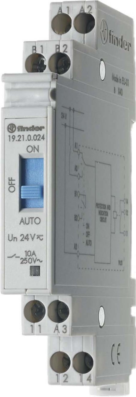 FINDER SPA FIN192100240000 INTERFACCIA MOD AUTO/OFF/ON 1CO 10A